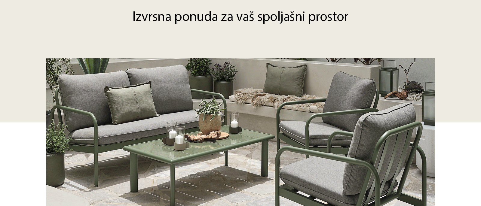 Izvrsna ponuda za vaš spoljašnji prostor Izvrsna ponuda za vaš spoljašnji prostor
