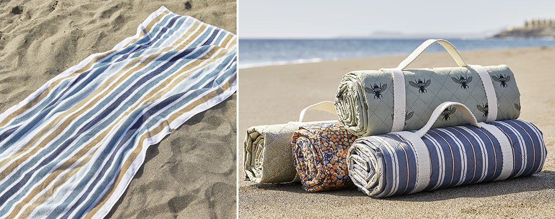 Peškir za plažu i vodootporne deke za piknik na plaži