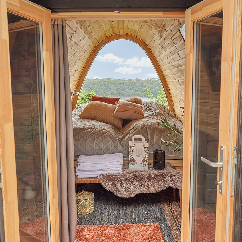 Luksuzne glamping kućice Bramslev Bakker