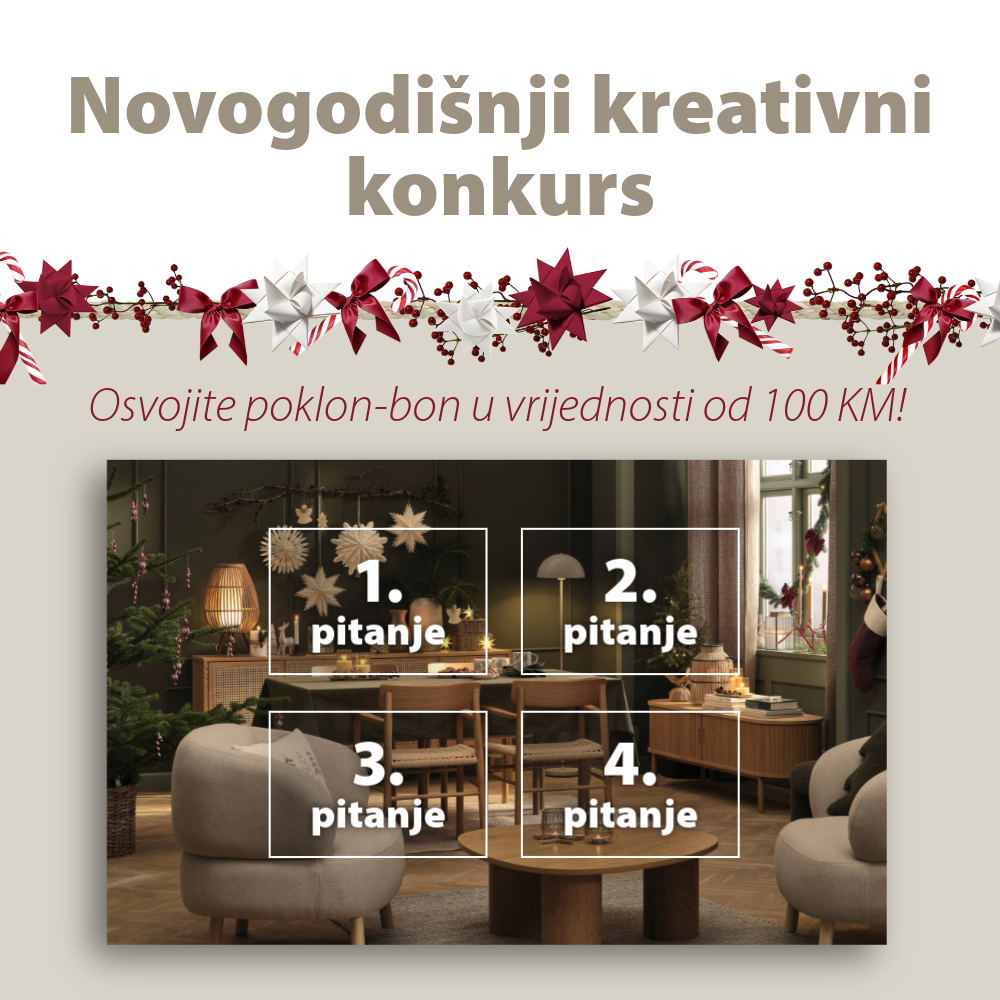 Novogodišnji kreativni konkurs u JYSKu