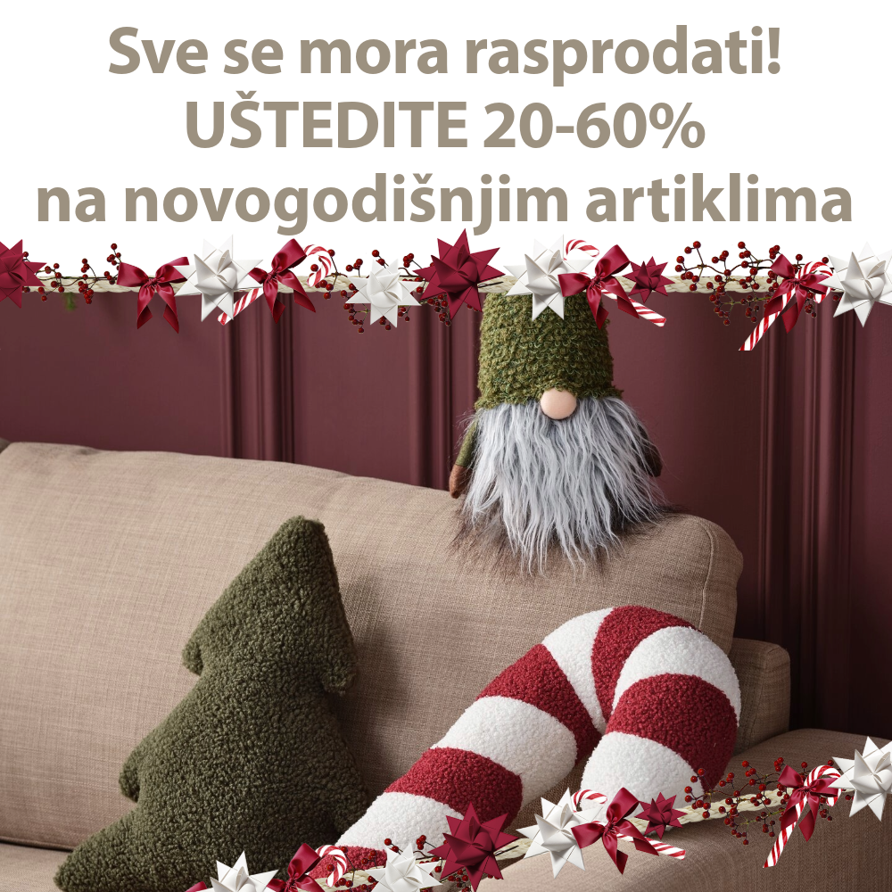 Rasprodaja novogodišnjih artikala