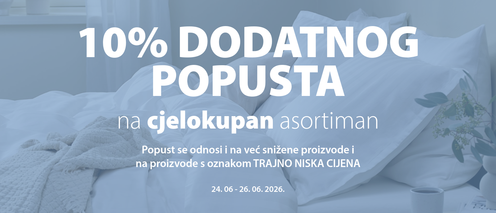 Dodatan popust na sve